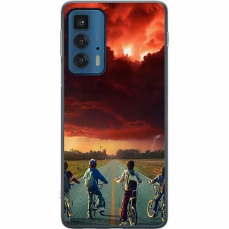 Motorola Edge 20 Pro Genomskinligt Skal Stranger Things