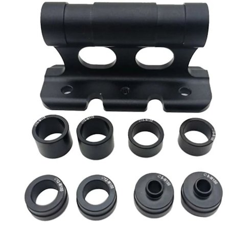 Hurtigkoblings Gaffelmontering Gjennomgående Akselholder Forgaffelblokk Takstativ Støtte Sykkelstativ