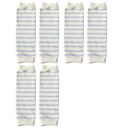 3 par bomuldsløse benvarmere knævarmere baby