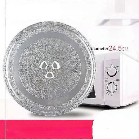 Mikrobølgeovn glas drejeskive chassis bakke 245mm 270mm 315mm