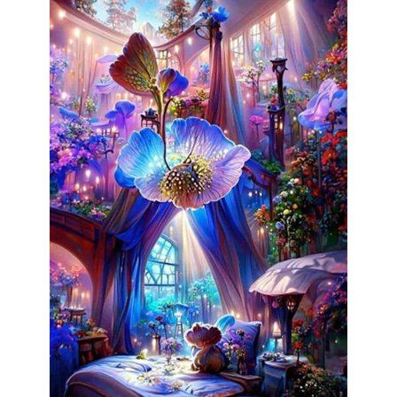 30x40cm 5D DIY Diamantmaleri Full,Maison de Rêve#L,DIY Diamant