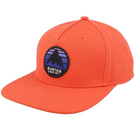 Burton - Orange snapback Keps - Underhill Hat Fiesta Red Snapback @ Hatstore