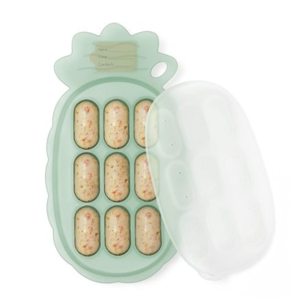 Haakaa Pineapple Frysebakke Pea Green, Børn & Forældre, Amning & Flaske, Opbevaring Til Mælk Og Pulver