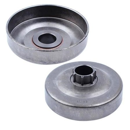 0,325" Pitch 8 tænder Koblingstromle kædehjul Fælg nåleleje kompatibel med Husqvarna 55 51 50 154 254 Motorsav Ny