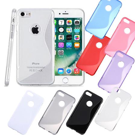 Greppvänligt & Stöttåligt Tpu Skal- Iphone 7/8/se 2020 Svart