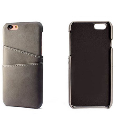 VINTAGE-Skal med kortfack för iPhone 6/6S