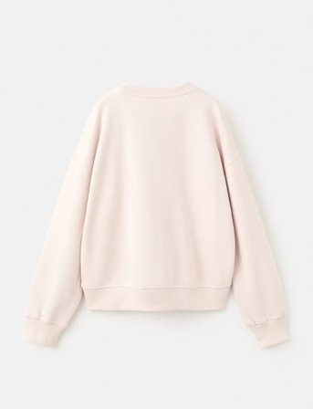 Mango Embroidered Cotton Sweatshirt - Pink - 5-6