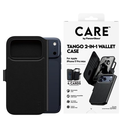 PanzerGlass CARECASE TANGO 2IN1 WALLET W. MAGSAFE IPHONE 17 ACCS