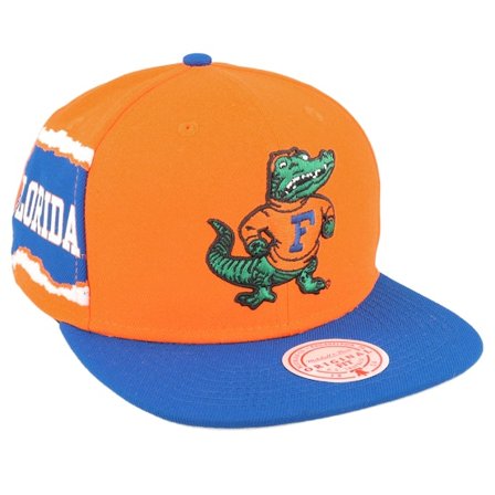 Mitchell & Ness - College Laranja snapback Boné - Florida Gators Jumbotron Ncaa Orange/Blue Snapback @ Hatstore