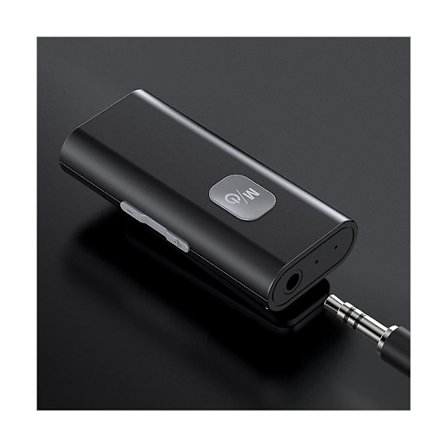 Bluetooth-mottagare för bil, handsfree, trådlös Bluetooth 5.0-adapter, stödjer TF-kortläsare för bil