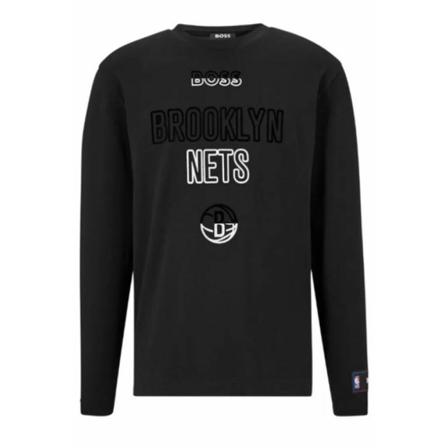Hugo Boss - Långärmade T-shirts - Svart - Herr - Storlek: S, Herr, Storlek: S