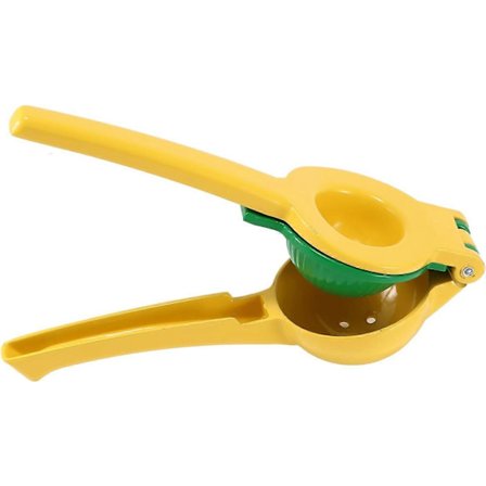 Citronpressar, 2-i-1 Premiumkvalitet Metall Citron Apelsin Lime Citrus Handpress Juicer Manuell Citronpress Säker Snabbare och Effektiv