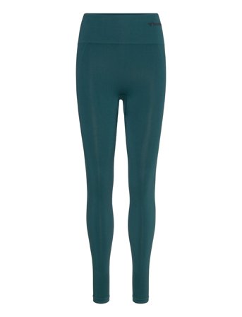 Hummel Hmltif Seamless High Waist Tights - Green - M