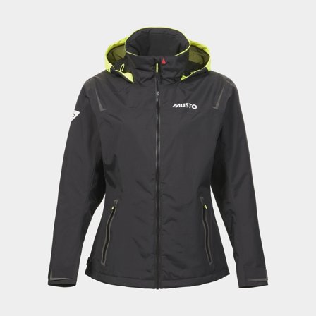 Sailing jacket Musto BR1 Solent, Black, women's, Small (UK 10)