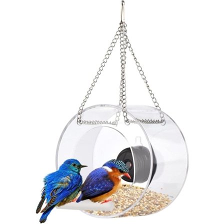 pc Smart Bird Feeder Intelligent Fuglefoder med HD-kamera