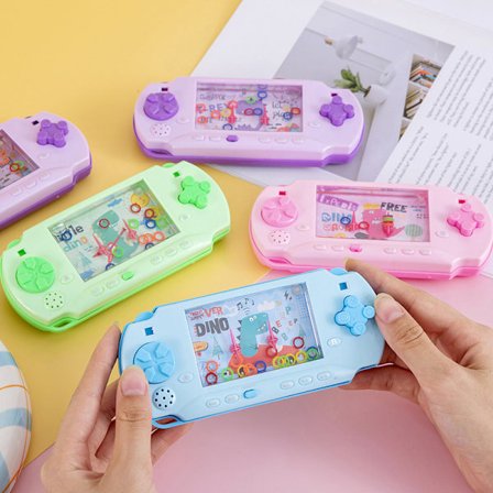 Retro barndom vatten ring maskin nostalgiskt barns leksaksspel