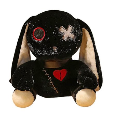 Barn Flickor Påskhare Fruktansvärd Långörad Kanin Plyschleksak Docka Gosedjur[D]