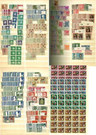 Tyskland - Dubletsamling i 1 indstiksbog