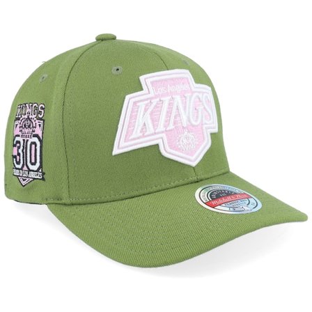 Mitchell & Ness - NHL Grün adjustable Cap - Hatstore Exclusive x Los Angeles Kings Classic Red Green/Pink Adjustable @ Hatstore