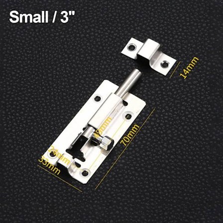 Kaapin kiinnikkeet Ikkunan lukituslukko 3''PIENI PIENI