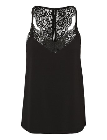 Vero Moda | Vmana S/L Lace Top Ga Noos | L
