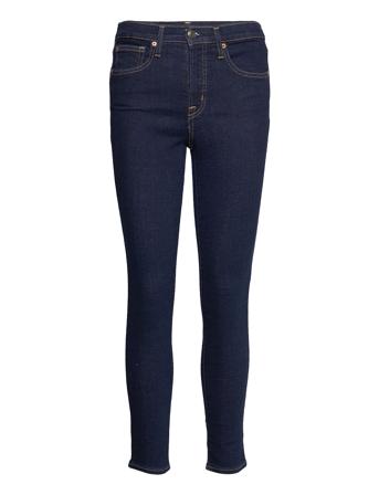 High Rise True Skinny Jeans With Secret Smoothing Pockets Blue GAP