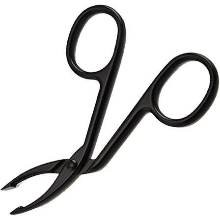 Rustfri Stål Albue Øjenbryn Pincet Saks Pincet Lige Spids Professionel Plukning Makeup Skønhedsværktøjer