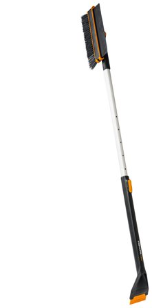 Fiskars 1078492 Isskrapa med roterbar borste, Trädgårdsredskap