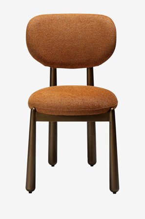 DAN-FORM - Woke stol, 2-pack - Orange - Stolar - Från Homeroom