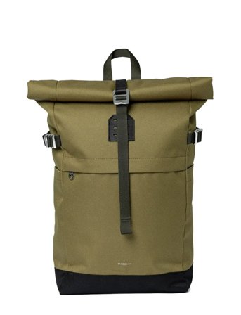 Icon Rolltop Backpack M Green SANDQVIST