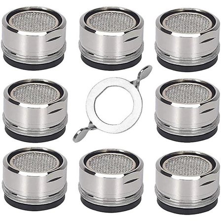 Skummer Belufter Vandhane Vandbesparere Bobler Udskiftelig Vandbesparelse Skruenøgle Værktøj Badeværelse Vask Køkken Beluftere