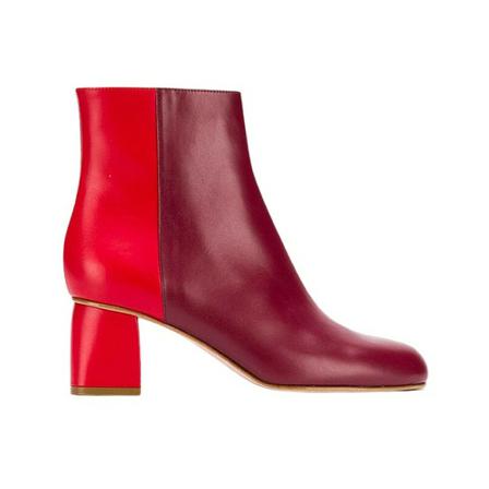 RED Valentino Laarzen , Rood , Dames , Maat: 38 EU Enkellaarsjes