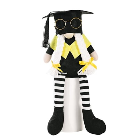 Fönsterdekoration för kontorsdekorationer i sovrummet med examenssäsongen dvärg ansiktslös och kanin Rudolph Doll