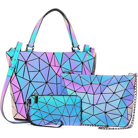 Tyylikäs Geometrinen Naisten Olkalaukku, Yksi Olkahihna Me
