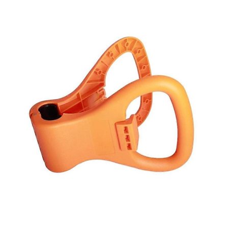 Vikt Handtag Kettlebell Justerbar Portabel Träningsutrustning för Resor (1 st Orange)