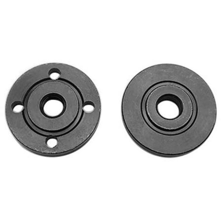 1 par indre og ydre flangermøtrik til vinkelsliber, gevindskæringsværktøj til udskiftning af 20 mm og 22 mm borede skæreskiver, model: Multicolor 