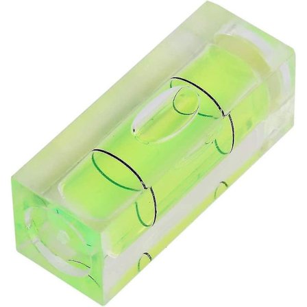 5 stk 15*40 mm plass mini vaterpass boble liten plan instrument balanse boble lite nivå