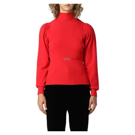 Twinset Turtlenecks röd, Dam Polotröjor, Dam, Storlek: M