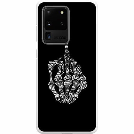 Samsung Galaxy S20 Ultra Premium Skal Fuck You Bling