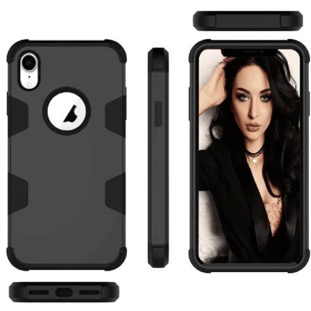 iPhone XS Max - Skyddsskal från LEMAN Svart