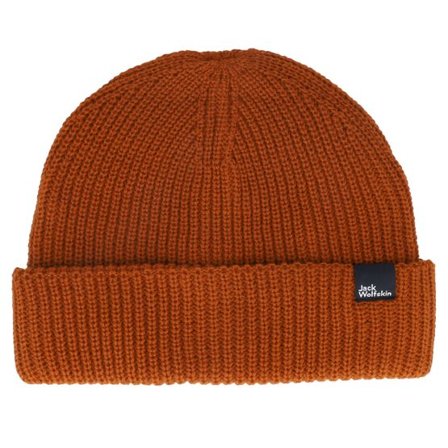 Jack Wolfskin - Orange cuff Beanie - Fischer Beanie Carmine Cuff @ Hatstore