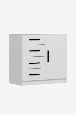 Hanah Home - Kommode - Ruby - Hvit - Kommoder - Fra Homeroom