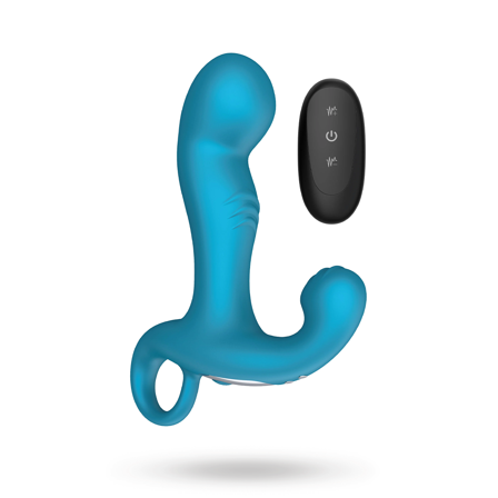 P-spot Tapper Plug Vibrating + Remote - Sexleker Vuxen: Fleshlight, penisring, hylser & pumper