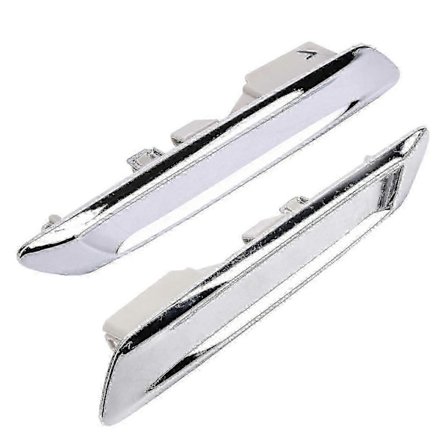 Kompatibel med BMW F10 F11 528I 535I Venstre Høyre Krom Skjermlist 51137336646