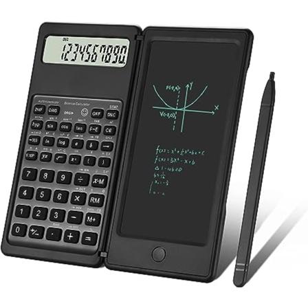 Videnskabelig lommeregner, 10-bit LCD bordberegner og notesblok
