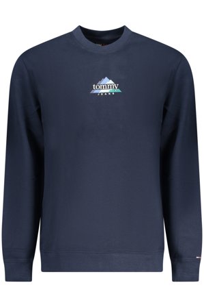 Tommy Hilfiger Felpa Senza Zip Uomo Blu