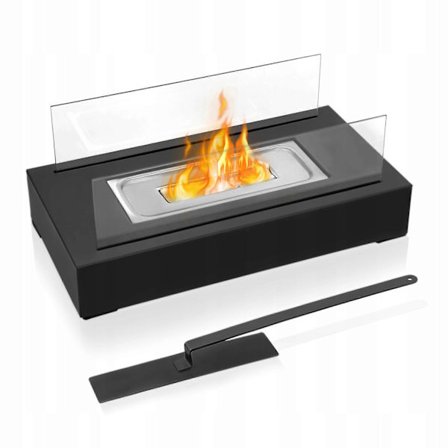 Fritstående Biopejs Bestgoods2024 35 X 14 X 18 Cm Sort