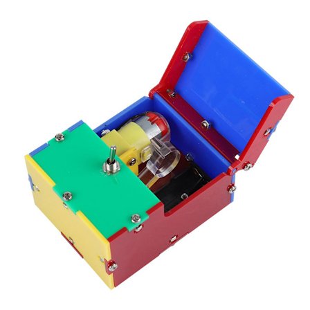 Mini Kreative Gaver Morsom Leker Slår Seg Av Selv Ubrukelig Boks La Meg Være I Fred Maskin (Blandet Farge)