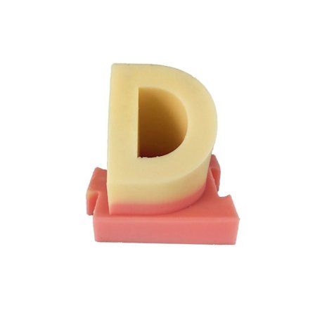 Bogstaver Lyseform Silikone Forme D D