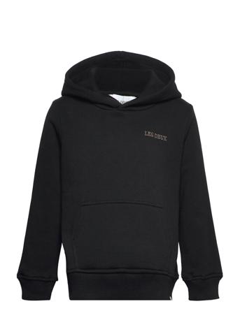 Diego Hoodie Kids Hettegenser Genser Svart Les Deux